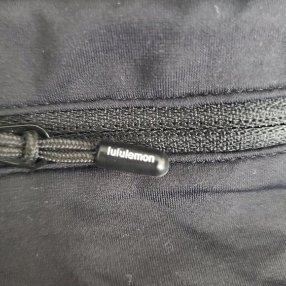 Lululemon Turbo Run Black Shorts with Ruffles Size 10 - Picture 7 of 10
